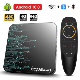 2021 Android TV Box Android 10 2.4G&5.8G Wifi 32G 64G 4k 3D Bluetooth TV Receiver Media Player HDR+ High Quality Set Top Box
