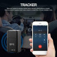Car Motorcycle GSM Locator Remote Control With Real Time Monitoring System APP Mini GPS Tracker WiFi Vehicle Tracking Device