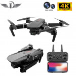 FEMA E88 Pro Drone 4k HD Dual Camera wide angle 1080P WiFi Fpv Drone Height Hold Rc Quadcopter Dron Toy Pk E525 E58