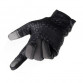 Fishing Accessories Full Finger Neoprene  Winter Anti Slip Fishing Gloves PU Breathable Leather Warm Pesca Fitness Carp
