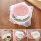 High Quality 4Pcs Reusable Silicone Food Wraps Seal Cover Stretch Multi-functional Food Saran Wrap Kitchen Tools #238059 BUY 1 GET 1