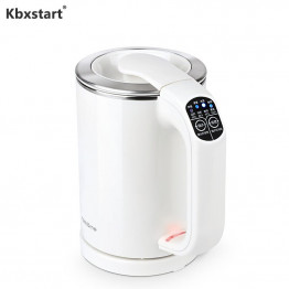 Kbxstart Mini Portable Electric Kettle Multi-function Travel Stainless Steel Teapot Auto Power-off Heating Water Boiler 220V