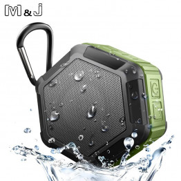 M&J Waterproof Mini Portable Outdoor Sports Wireless IP67 Bluetooth Speaker Shower Bicycle Speaker For Phone Play In Water