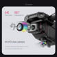 NYR 2020 New Mini Rc Drone XT6 4K 1080P HD Dual Camera WiFi FPV Air Pressure Altitude Hold Foldable Quadcopter Dron for boy toys