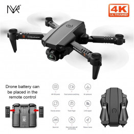 NYR 2020 New Mini Rc Drone XT6 4K 1080P HD Dual Camera WiFi FPV Air Pressure Altitude Hold Foldable Quadcopter Dron for boy toys