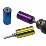 QSTEXPRESS 2Piece/Set Multi Function Ratchet Universal Socket 7-19mm Power Drill Adapter Car Hand Tools Repair Kit
