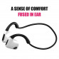 R9 Smart Bone Conduction Bluetooth Earphone Wireless Stereo HiFi Sports Headset Stereo Hands-free with microphone For Running