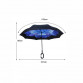 Reverse Folding UV Protection Umbrella Kid Adult Double Layer Inverted Flower Parasol Windproof Rain Car Umbrellas For Women Men
