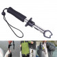 Stainless Steel Durable Fish Grip Lip Trigger Lock Gripper Clip Clamp Grabber Fish Pliers Grab Fishing Tackle Box Accessory Tool