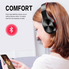 T5 Headset Wireless Bluetooth Headset HD Microphone Sports Headphones Foldable Headset Bluetooth V5.0 Music Headphone