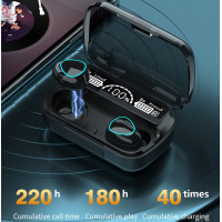 TWS Bluetooth 5.1 Earphones Audio Earbuds HiFi Setero Wireless Headphones 3500mAh Charge Box Waterproof Headsets With Microphone