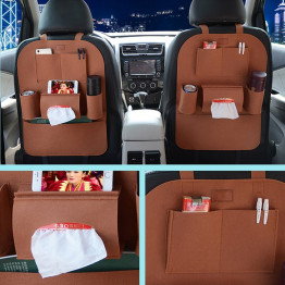 Universal Car Seat Back Organizer Multi-Pocket for Ford Focus Fusion Escort Kuga Ecosport Fiesta Falcon EDGE/Explorer/EXPEDITION